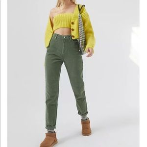 BDG Corduroy High-Waisted Mom Pant